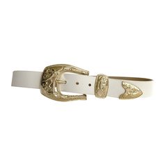 Want to make a statement? This is the belt for you.... White leather belt with light gold vintage western inspired buckle loop and tip 1.5" Wide Italian leather and buckle set Made in the USA Yellow Belt, Cowgirl Belts, Phone Items, White Belt, Western Belts, Concert Fits, Vintage Western, Vintage Heart, Belt Size