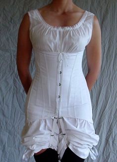 <3 Edwardian Sewing, 1918 Fashion, Victorian Corset, Corset Fashion, Underbust Corset, Corset Lingerie, Garters, Downton Abbey, Historical Clothing