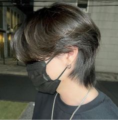 Comma hair mullet is a trendy and versatile haircut that combines the classic mullet with a stylish comma-shaped side bang. This haircut is perfect for men who want a unique and eye-catching style. #commahair #mullet #menshairstyles Japanese Wolfcut Men, Asian Mullet Straight Hair, Straight Haircut Ideas Men, Mullet Hairstyle Men Asian, Overgrown Two Block Haircut, Korean Mullet Haircut For Women, Two Block Haircut Short, Long Two Block Haircut