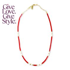 in stock Red Adjustable Necklace For Valentine's Day, Red Adjustable Necklaces For Valentine's Day, Adjustable Red Necklace For Valentine's Day, Red Beaded Necklaces With Adjustable Chain, Red Beaded Necklace With Adjustable Chain, Classic Red Gemstone Beads Necklace, Red Adjustable Necklaces With Lobster Clasp, Luxury Red Necklaces With Gold Beads, Adjustable Red Necklace With Lobster Clasp