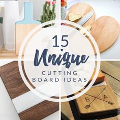 five unique cutting board ideas for the kitchen