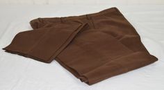 ad eBay - Find many great new & used options and get the best deals for NWOT $595 Giorgio's x Borrelli Flat Front Khaki SLACKS PANTS EU60 42 x Unhemmed at the best online prices at eBay! Free shipping for many products! Brown Trousers With Pressed Crease, Classic Stretch Brown Bottoms, Brown Flat Front Bottoms With Welt Pockets, Fitted Brown Business Bottoms, Brown Business Bottoms With Belt Loops, Fitted Brown Bottoms For Business, Business Brown Bottoms With Belt Loops, Semi-formal Brown Bottoms With Pockets, Tailored Flat Front Brown Bottoms