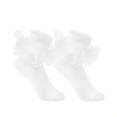 PRICES MAY VARY. Material:The women double-layer ruffle lace socks made of 80%Cotton,20%Elastane,breathable and sweat-wicking,bring all day comfort,fit all seasons. One Size:Stylish women's lace socks fit US women's shoe sizes 5-9(Approximately 8.5 inches long).Due to the high elasticity of ankle socks,Suitable for wash cold,durable knitted fabric won't tear or deform even in the washing machine. Turn cuff socks with frilly lace:These socks have a beautiful ruffle design on the top,which is fash Womens Ankle Socks, Frilly Dress, Ruffle Socks, Ruffled Socks, Wedding Doll, Frilly Dresses, Ankle Socks Women, Ruffle Design, Lace Socks