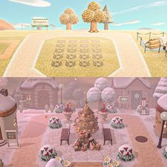 Instagram Acnh Fairytale, Winter Town, Acnh Ideas, Island Decor, Animal Crossing Game, Island Life, Instagram Foto