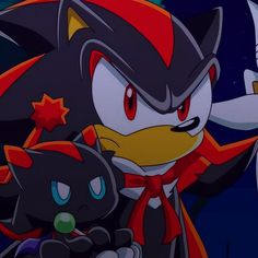 sonic the hedgehog and shadow the cat from sonic adventure