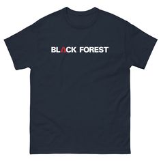 This Black Forest® Logo T-Shirt is brand new and ships in the manufacturer's original packaging. This is a genuine Black Forest® Hobby Supply Co product.• 100% cotton• Sport Grey is 90% cotton, 10% polyester• Ash Grey is 99% cotton, 1% polyester• Heather colors are 50% cotton, 50% polyester• Fabric weight: 5.0–5.3 oz/yd² (170-180 g/m²)• Open-end yarn• Tubular fabric• Taped neck and shoulders• Double seam at sleeves and bottom hem• Blank product sourced from Honduras, Nicaragua, Haiti, Dominican Black Branded Tops For Fan Merchandise, Black Tops For Fan Merchandise With Branding, Black Tops For Fan Merchandise, Cotton Shirt With Logo Print For Fan Merchandise, Cotton Band Merch Tops, Cotton Graphic Tee With Logo, Cotton Crew Neck Shirt With Logo, Cotton Band Merch Shirt With Logo Print, Urban Cotton Top With Logo