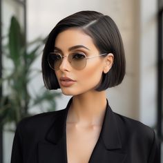 Chic Hairstyles Short, Bob Hairstyles Dark Hair, Long Pixie With Bangs, Voluminous Pixie, Confident Personality, Modern Pixie, Shoulder Haircut, Chic Haircut