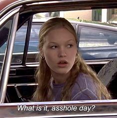 . . . . #aesthetic #10thingsihateaboutyou Series Quotes, Filmy Vintage, Julia Stiles, Francisco Lachowski, I Love Cinema, Movie Lines, Retro Humor