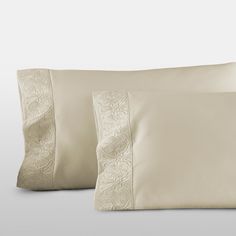 Ariane Pillowcase Set | 100% Certified Giza Egyptian Cotton Pillowcase Set By Pure Parima Bed Mattress Sizes, Bed Comforter Sets, Best Sleep, Single Mattress, Embroidery Shop, King Mattress, Queen Mattress, Cotton Pillow Cases, Bedding Accessories