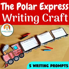 the polar express writing craft for kids