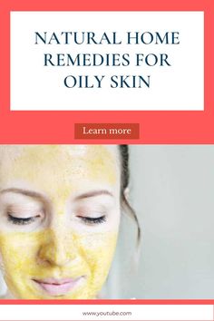 Home remedies for oily skin to glow Remedies For Oily Skin, Get Rid Of Oily Skin, Turmeric Face Pack, Oily Skin Remedy, Turmeric Face, Face Pack, Natural Home Remedies