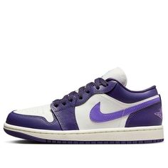 (WMNS) Air Jordan 1 Low 'Purple Sail' DC0774-502 Purple Low-top Nike Air Force 1 For Sports, Purple Nike Air Force 1 Sporty Streetwear, Casual Purple Nike Air Force 1 For Sports, Casual Purple Nike Air Force 1, Sporty Purple Nike Air Force 1 For Streetwear, Purple Nike Air Force 1 For Streetwear, Purple Low-top Nike Air Force 1, Purple Nike Air Force 1 Sporty Sneakers, Purple Nike Air Force 1 Sporty Shoes