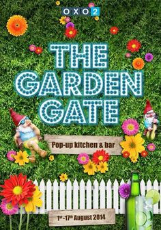 the garden gate pop - up kitchen bar