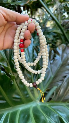 Natural White Wooden Rondelle Prayer Beads from Nepal, 108 beads / Meditation Male, Yoga Accessories, Yogi / Wooden Beads, Supplies Mermaid Bag, Yoga Accessories, Magical Jewelry, 108 Bead, Bead Stringing, Resin Beads, Prayer Beads, White Wood, Free Giveaway