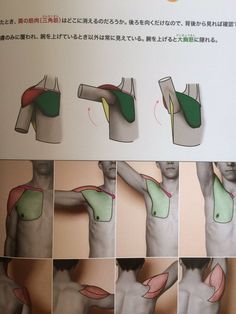 the instructions for how to use an arm sling are shown in several different pictures,