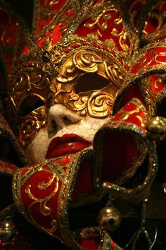 Gold Mask, Venetian Mask