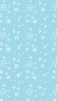 snow flakes on a light blue background