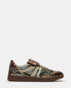 MADRID Sequin Camo Multi Low-Top Sneaker | Women's Sneakers Versatile Shoes, Top Sneakers Women, Sneaker Games, Women's Sneakers, Low Top, Top Sneakers, Womens Sneakers, Madrid, Camo