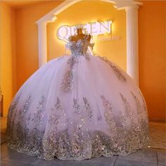 Elegant Spaghetti Straps Quinceanera Dresses Applique Sequins Ball Gown Sweet 16.  "This pin contains affiliate links, which means I may earn a commission at no cost to you extra for you". 
 #affiliate #advertising" Luxury Embellished Princess Quinceanera Dress, High-end Sequin Dress For Quinceanera, 15 Birthday Dresses Quincedresses.com, Luxury Embellished Quinceanera Dress For Sweet 16, 15 Dresses Quinceanera Quincedresses.com, Luxury Tulle Pageant Dress For Quinceanera, Sweet 15 Dresses Quinceanera Quincedresses.com, Luxury Quinceanera Dress With Sequins And Tulle, Luxury Pageant Dress For Quinceanera During Prom Season