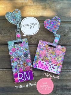 "These badges are created for the premium, don't settle for less - only the best, hardworking ladies out there. Created separately from the other badges, these are an exclusive series of next-level bling badges.  💕What it Includes: - Luxury Badge buddy of your color choice - Translucent badge reel with alligator swivel clip  - Matching heart charm for your badge reel  - Bejeweled Rose on the reel  - Holographic font background  - Free token bag  👍Trust in the high quality of these badges. None Cheap Personalized Green Badge Holders, Cheap Badge Reel With Id Window As Gift, Cheap Multicolor Badge Holders For Gifts, Cheap Green Badge Holders For Personal Use, Cheap Fun Badge Reel For Hobby, Cheap Fun Badge Holders For Gifts, Cheap Multicolor Fun Badge Holders, Cheap Personalized Badge Holders For Personal Use, Cheap Fun Multicolor Badge Holders