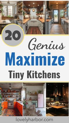 20 Genius Tiny Kitchen Ideas For Small Apartments Efficient Use Of Space, Small But Spacious Kitchen, Small Practical Kitchen Ideas, Storage Idea For Small Kitchen, Small Ikea Kitchen Ideas Tiny House, Smart Small Kitchen Ideas, Compact Kitchen Storage, Tiny Home Kitchen Ideas Layout, Tiny Apartment Kitchen Ideas