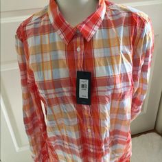 Tommy Hlfger Button Up Sport Shirt Size Xl New Wth Tag New Wth Tag Original Price $59.99 Now $45.00 Material 100% Cotton. Available Sizes Xl, Xxl.Dimention Xl Length 28” Arm Pit To Arm Pit 22”Made In Srilanka. Tommy Hilfiger Button-up Tops, Tommy Hilfiger Summer Button-up Shirt, Fitted Casual Tommy Hilfiger Shirt, Tommy Hilfiger Fitted Casual Shirt, Tommy Hilfiger Button-up Summer Tops, Tommy Hilfiger Button-up Tops For Spring, Tommy Hilfiger Summer Button-up Top, Tommy Hilfiger Long Sleeve Summer Shirt, Tommy Hilfiger Button-up Shirt For Spring