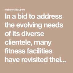 a quote that reads in a bid to address the following needs of its diverse client, many