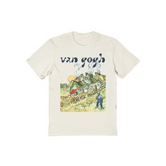 Add an artistic touch to your look with this men's Van Gogh tee. Add an artistic touch to your look with this men's Van Gogh tee. FEATURES Crewneck Short sleeveFABRIC & CARE Cotton Machine wash Imported Size: XXL. Color: Natural. Gender: male. Age Group: adult. Pattern: Graphic. Vincent Van Gogh Shirt, Men Graphic Tees, Thrift List, Man Clothes, Male Clothing, Xmas List, Mens Vans, Pattern Graphic, Fit Inspo