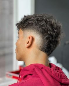 Fade Haircut Curly Hair, Mullet Fade