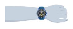 This incredible Invicta watch from the Sea Vulture collection offers a Quartz movement, and a sophisticated blue case. The face displays a silver carbon fiber dial protected by our proprietary Flame Fusion Crystal. The design is completed by a blue silicone band. This timepiece can resist water for up to 100m.Building each timepiece for the fierce of heart, Invicta watches are an exemplary demonstration of versatility, setting a precedent for braving the most adventurous of activities. Here at I Modern Blue Watch With Skeleton Dial, Blue Analog Chronograph Watch For Outdoor, Outdoor Blue Analog Chronograph Watch, Blue Chronograph Watch With Round Dial, Blue Chronograph Watch With Round Dial For Outdoor, Blue Chronograph Watch, Blue Chronograph Digital Watch For Outdoor, Blue Digital Watch With Subdials For Outdoor, Modern Blue Digital Watch With Subdials