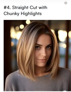 Hair Over 40 Look Younger, Hair Cuts Long Hair, Best Hairstyles For Women, Medium Blonde Hair, Mom Cut, Chin Length Hair, Brown Hair With Blonde Highlights, The Best Hairstyles, Hairdos For Short Hair