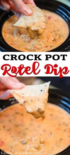 crock pot rota dip is the perfect appetizer to serve at any party