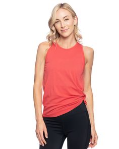 Soft, simple, casual. This go-to tank is light weight and airy, perfect for the gym or game day. The side knot detail gives this tank an effortlessly polished look. Sleeveless style Side openings Knot tie detail The Model is wearing a size small and is 5'7" 145lbs Fabric Content:60% Cotton 40% ModalCare Instructions:Machine Wash Cold, No Bleach, Tumble Dry Low Red Sea, Tie Knots, Polished Look, Basic Tank Top, Tank Tops, Red, Women's Top, Fabric, How To Wear