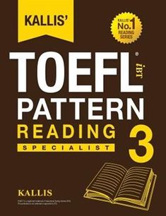 the toefl pattern reading 3 special book