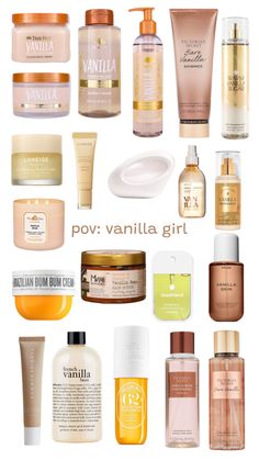 Vanilla Skin Care, Vanilla Skincare, Vanilla Perfumes, Shower Stuff, Vanilla Perfume, Vanilla Girl, Body Care Routine, Glow Up Tips