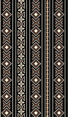 a black and white striped pattern that is very similar to the native american art work