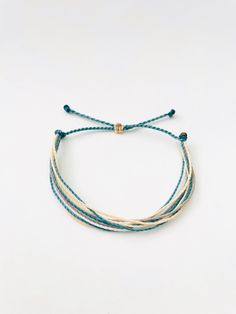 This fun and simple string bracelet is waterproof and adjustable, making it great for anyone who is often doing outdoor activities. It would make a nice gift. Stack it with other bracelets, or wear it by itself! It is perfect for everyday wear! ∙ ∙ ∙ ∙ ∙ ∙ ∙ ∙ ∙ ∙ ∙ ∙ ✦ PLEASE NOTE ✦ When you first receive this bracelet, it may feel slightly waxy, which may make it more difficult to adjust. The waxy texture does not last. After a day or two of wearing, the waxy texture will fade, and it will be Adjustable Waxed Cord Bracelets For Everyday, Friendship Bracelets With Sliding Knot In Waxed Cord, Adjustable Waxed Cord Bracelets For Friendship, Everyday Waxed Cord Friendship Bracelets, Adjustable Sliding Knot Bracelet For Everyday, Adjustable Casual Wristband For Everyday, Adjustable Casual Everyday Wristband, Casual Adjustable Wristband For Everyday, Adjustable Nylon Cord Friendship Bracelet