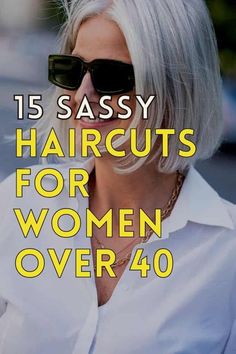 Haircuts For Women Over 40, Sassy Haircuts, Short Blonde Haircuts, Bob Haircut For Fine Hair, Trendy Hairstyle, Haircut Inspiration, Penteado Cabelo Curto, Pixie Bob, Haircuts For Women