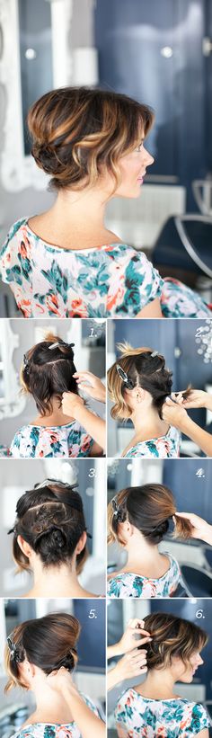 20 Creative Short Wedding Hairstyles for Brides Wedding Hairstyles Tutorial, Wedding Hairstyles Bride, Hair Idea, Short Wedding Hair, Wedding Hairstyles Updo, Short Hair Updo, Super Ideas