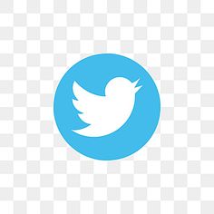 the twitter logo is blue and white, with an oval shape in the middle that has a