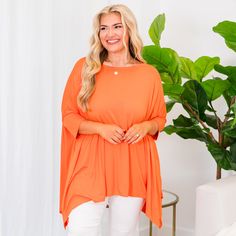 fb-feed Orange Tops For Layering In Fall, Fall Orange Tops For Layering, Orange Tops For Fall Layering, Casual Stretch Orange Blouse, Casual Orange Stretch Blouse, Spring Orange Stretch Tops, Casual Orange Tops For Layering, Versatile Flowy Tops For Fall, Flowy Versatile Tops For Fall