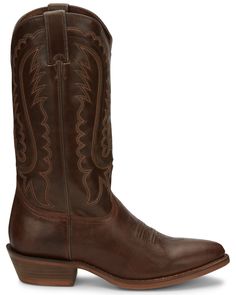 Nocona Men's Jackpot Brown Western Boots - Round Toe, Brown Brown Western Boots, Mens Cowboy, Mens Cowboy Boots, Harness Boots, Work Boots, Western Boots, Full Grain Leather, Cowboy Boots, Womens Boots