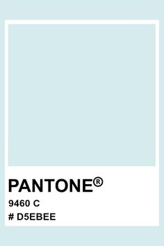 pantone's logo on a light blue background with the words, debee