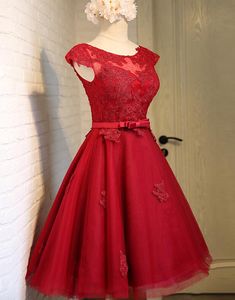 Custom size and custom color are available, there is no extra payment for custom size or custom color. Product Information: Dress Number: #J654, Material: Tulle, Silhouette: A-line Color: Dark RED Hemline: Knee Length, Back Details: Lace-up Delivery times: Processing time: 2-3 weeksShipping time: 3-5 working days Rush Order Rush order service is available. For rush order, you can receive your order in 2 weeks. Custom Measurements For custom size, please leave us the following measurements in the Red A-line Tulle Dress, Red A-line Evening Dress, Red A-line Party Dress, Red A-line Dress For Party, Red Knee-length Evening Dress For Prom, Red Knee-length Evening Dress For Prom Season, Red Knee-length Bridesmaid Dress, Red Knee-length Dress For Homecoming, Red Tulle Bridesmaid Dress