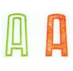 the letters are made out of different colors