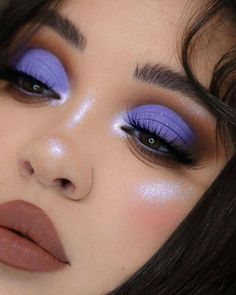 Fade Into Hue, Project Pan, Makeup 2022, Tiktok Makeup, Purple Eye Makeup, Festival Ideas, Super Shock, Purple Makeup