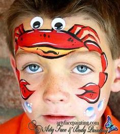 Dragon Face Paint, Superhero Face Painting, Facial Painting, Dragon Face Painting, Animal Face Paintings, Face Painting For Boys, Cheek Art, Dragon Face, Balloon Painting