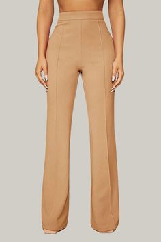 Introducing our exquisite Paityn High Waist Office Pants - a must-have addition to your professional wardrobe. These high waist pants feature a flattering flare leg and a regular fit for effortless elegance and sophistication. 95% Polyester, 5% Elastane Model is wearing size small Please allow 3-5 business days to process and ship. in cm : Size US Length Waist Size Hip Size Thigh Inseam XS 2 104.90 60.00 86.80 53.90 76.50 S 4 105.80 64.00 90.80 56.30 77.00 M 6 106.70 68.00 94.80 58.70 77.50 L 8/ Bandage Jumpsuits, Office Pants, Professional Wardrobe, High Waist Pants, Pants Large, Plus Size Jumpsuit, Plus Size Shopping, Effortless Elegance, Denim Jumpsuit