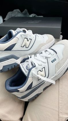 navy blue new balances #trendyshoes #sneakers #trendy