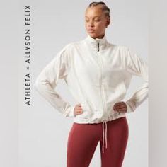 Color: Magnolia White Bomber Jackets, Magnolia, Color White, Bomber Jacket, Jackets & Coats, Jackets For Women, Women Shopping, White, Color